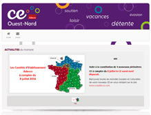 Tablet Screenshot of ceouestnord-adecco.com